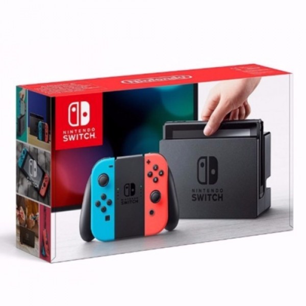 Nintendo Switch Neon Red & Neon Blue (безплатна доставка)